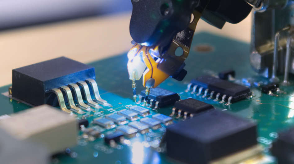 The CHIPS act grants to increase U.S. chip manufacturing.